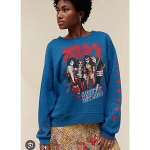 Daydreamer KISS Shout It Out Loud Crewneck